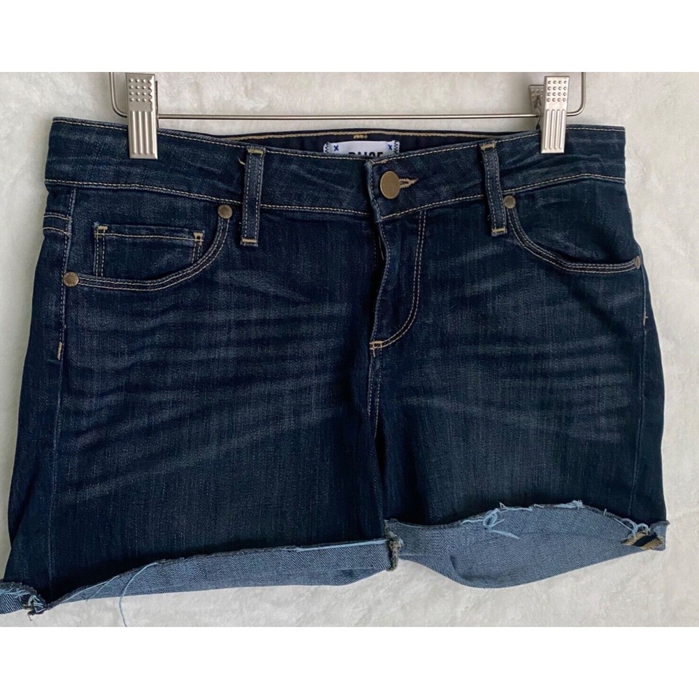 Paige Jimmy Jimmy Shorts Cut Off Stretch Shorts Womens Size 26 Denim‎